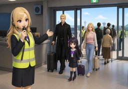 Sehr geehrte Damen und Herren.のイラスト