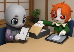 Ich beantrage Homeoffice für ~.のイラスト