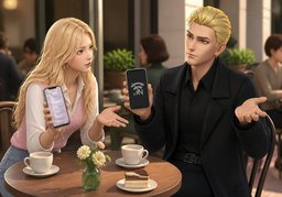 Ich bin offline.のイラスト