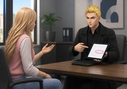 Bis wann erhalten Bewerber ~?のイラスト
