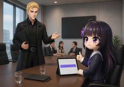 Wir vertagen ~.のイラスト