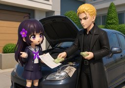 Ein Kompromiss wäre, ~.のイラスト