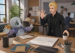 Können wir kurz pausieren?のイラスト