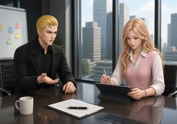 Die Konditionen sind ~.のイラスト