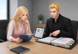 Unser Alleinstellungsmerkmal ist ~.のイラスト