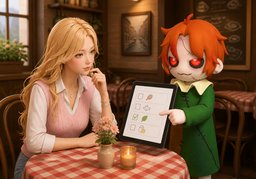 Wie gebe ich an, dass ich ~ bin?のイラスト