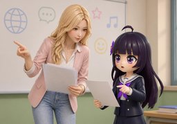 Es ist für ~.のイラスト