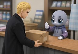 Müssen die Waren ~ sein?のイラスト