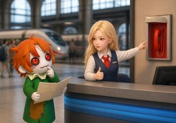~ wählt man im Notfall?のイラスト