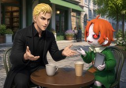 Wann treffen wir uns wieder?のイラスト