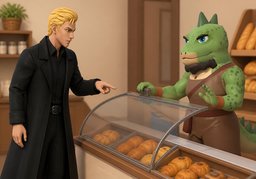 Könnten Sie bitte ~ hochklappen?のイラスト