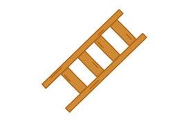 Illustration for 梯子 (ladder)