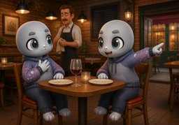 Ich würde wiederkommen.のイラスト