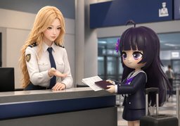 Bitte deklarieren Sie ~.のイラスト