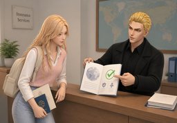 Gilt der Versicherungsschutz während ~?のイラスト