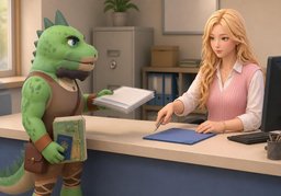 Wie übertrage ich ~ auf ~?のイラスト