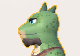 轮廓のイラスト