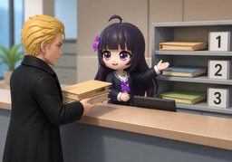Wie wird mit ~ umgegangen?のイラスト