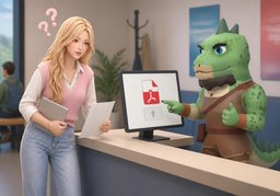 In welchem Format soll ~ eingereicht werden?のイラスト