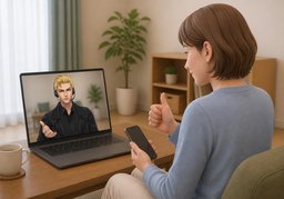 Für ~ stehe ich Ihnen gerne zur Verfügung.のイラスト