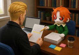 Können Sie ~ korrigieren?のイラスト