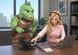 Könnten Sie ~ kontaktieren?のイラスト