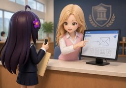 Wie sollen ~ eingereicht werden?のイラスト