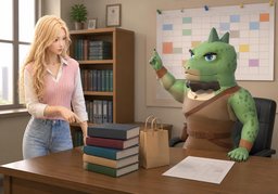 Müssen ~ gekauft werden?のイラスト