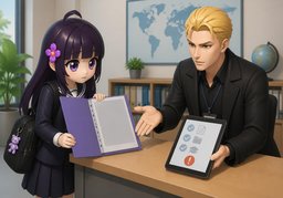 Beeinflusst ~ meine Berechtigung für ~?のイラスト