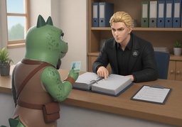 Wie kann ich austreten?のイラスト
