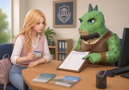 Wie ändere ich ~ oder ~?のイラスト
