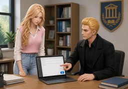 Wie soll ich ~ informieren?のイラスト