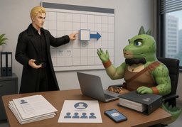 Werden ~ informiert?のイラスト