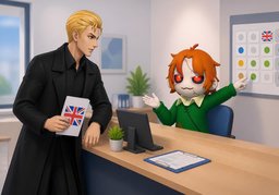Ist eine Beratung auf ~ möglich?のイラスト