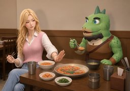 개인적으로는 ~라고 생각해요.のイラスト