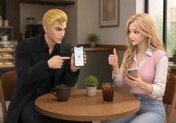그럼 ~하는 건 어때요?のイラスト