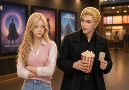 ~ 생각하지 않아요.のイラスト