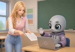 영어로 ~해 주세요.のイラスト