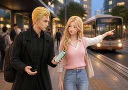 그래서 ~로 가면 되나요?のイラスト
