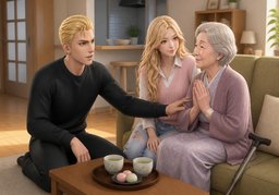 덕분이에요.のイラスト