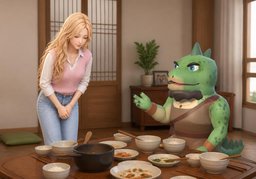 잘 먹었습니다.のイラスト