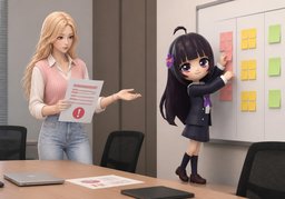 사안이 심각해요.のイラスト