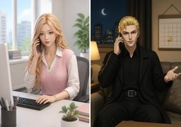 언제 ~ 괜찮아요?のイラスト