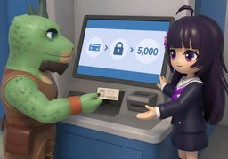 ~ 재발급해 주세요.のイラスト