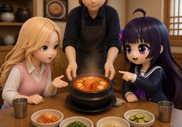 뭐가 좋아요?のイラスト