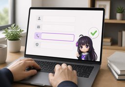 ~칸은 비워둬도 되나요?のイラスト