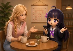 ~의 어떤 점이 문제예요?のイラスト