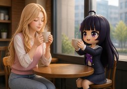 저는 ~ 좋아해요.のイラスト
