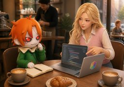 어디에서 일하세요?のイラスト