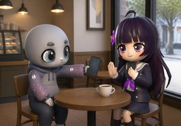 연락처는 좀 곤란해요.のイラスト